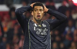 阿斯报：贝林厄姆无缘出战欧冠对阵曼城，姆巴佩和米利唐存疑 比赛现场图